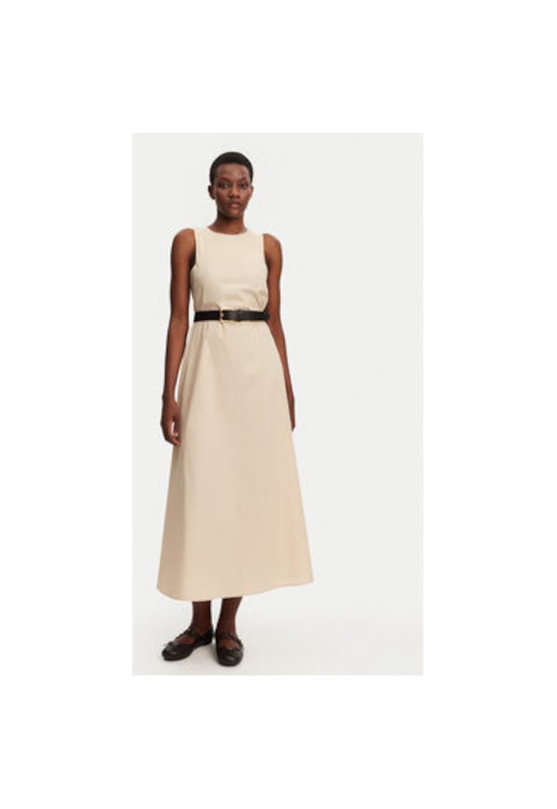 Oferte la Rochie dama -  305389220 - Bumbac - Bej - Bej