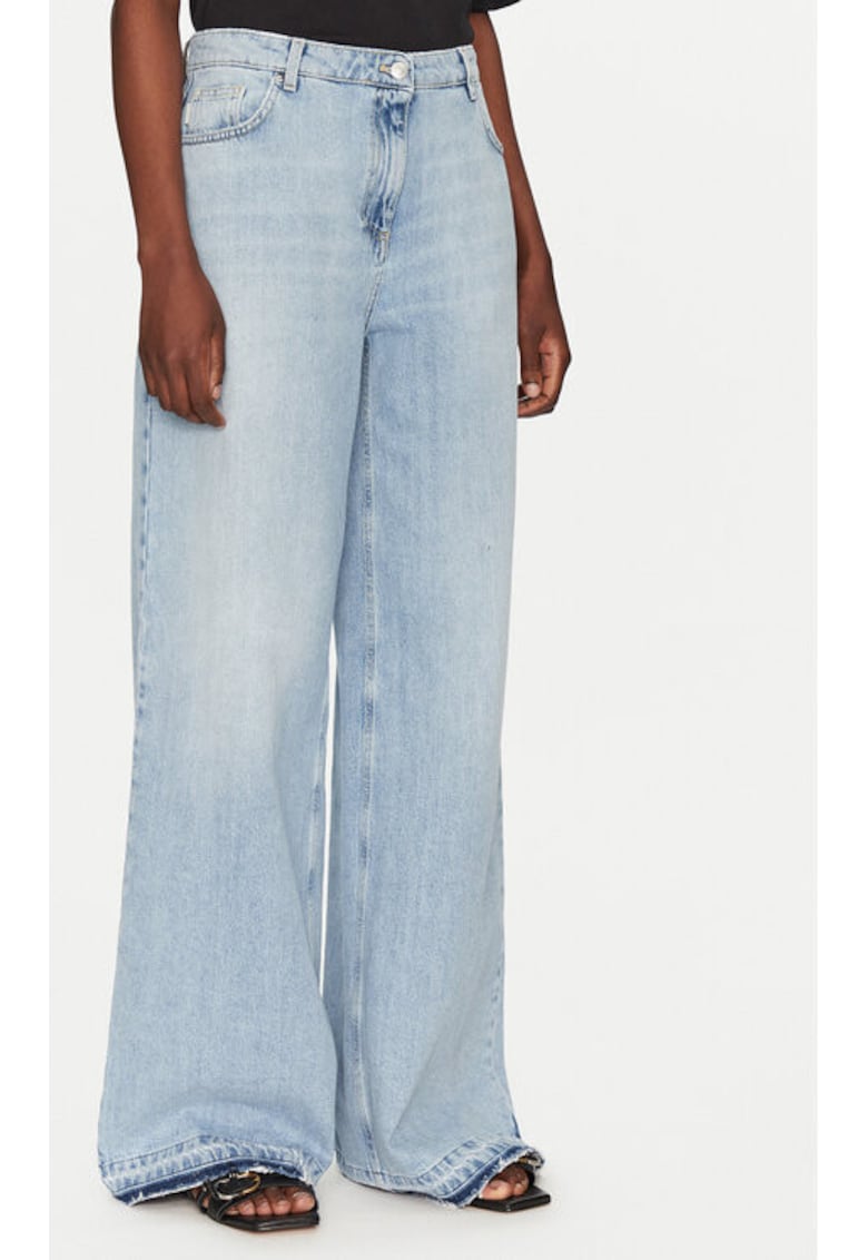 Blugi dama - 305405548 - Bumbac - Albastru - Albastru