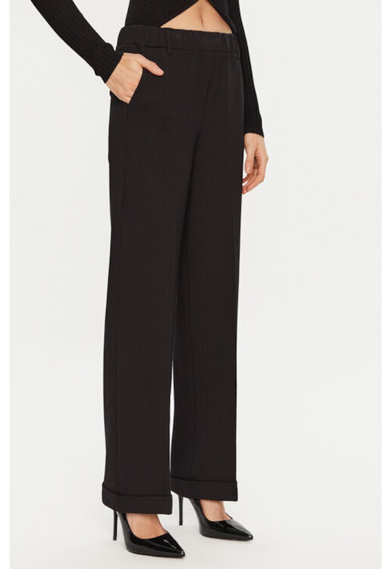 Oferte la Pantaloni dama -  304904974 - Acetat/Viscoza - Negru - Negru