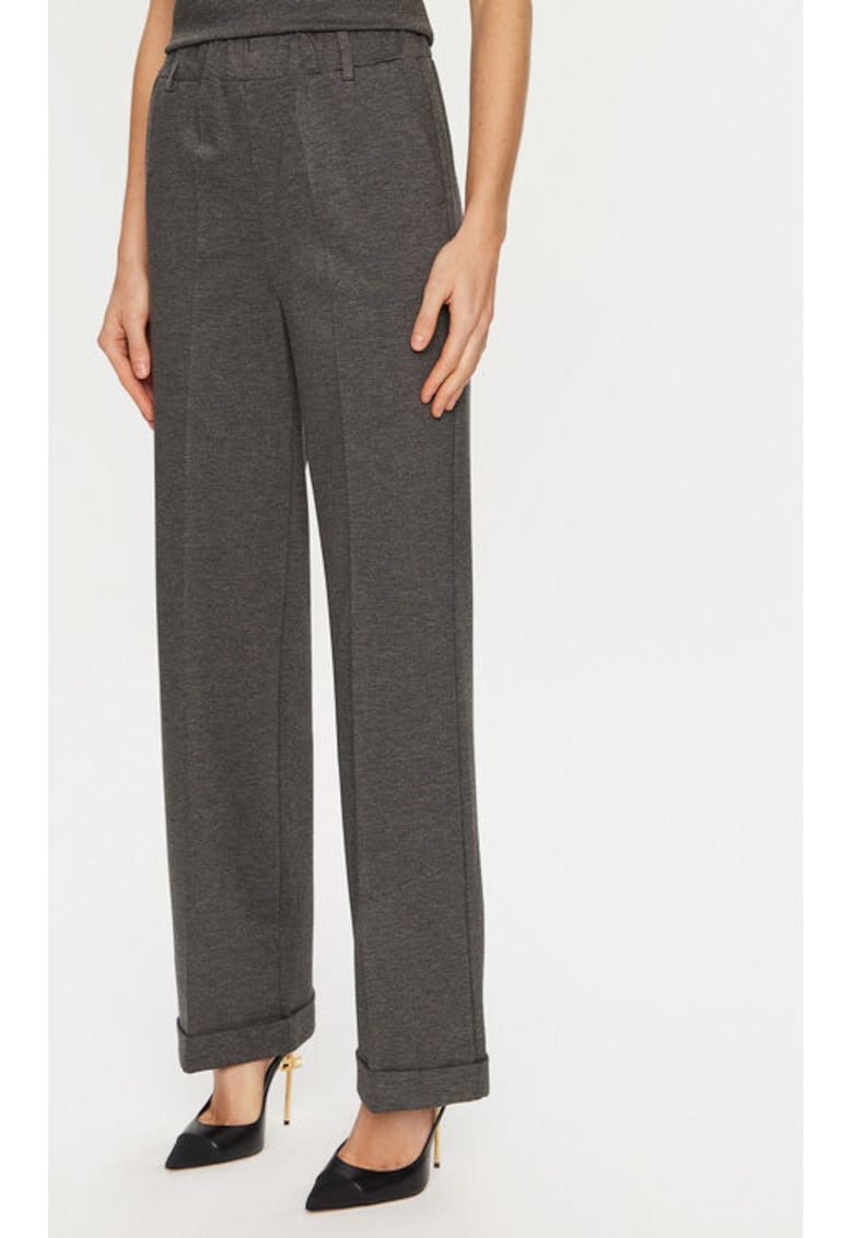 Oferte la Pantaloni dama -  304904967 - Viscoza/Poliamida - Gri - Gri