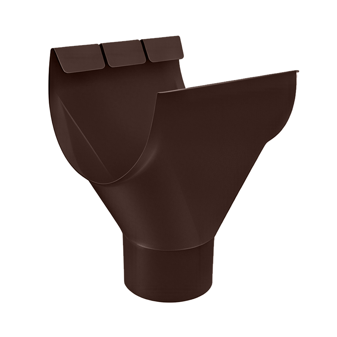 Oferte la Racord jgheab burlan, metalic, 88 mm, maro RAL 8017