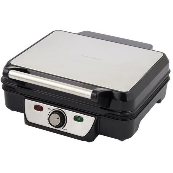 Grill electric EKG007 2000W 20x26cm inox Provolone Negru/Argintiu