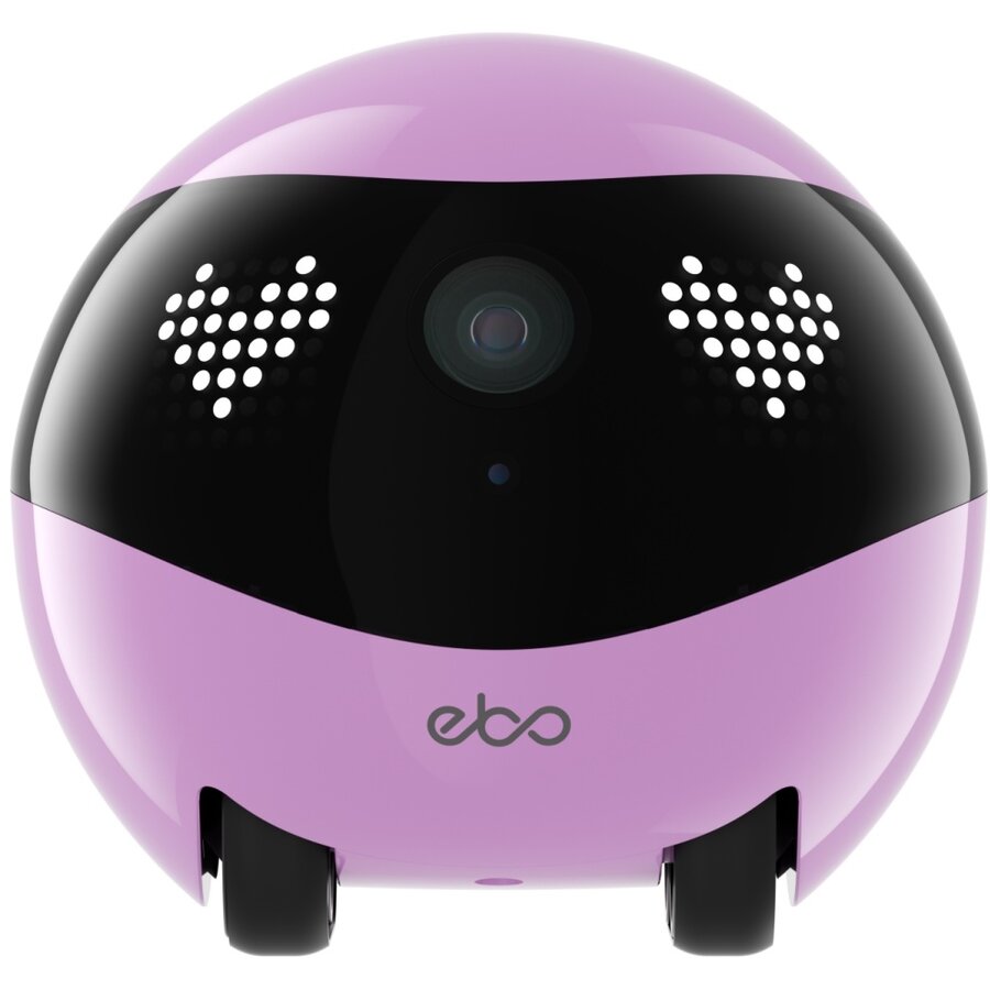Oferte la Camera supraveghere EBO AIR 2 cu camera de supraveghere pentru interior, 2K, 2304 x 1296, 2450 mAh, Aplicatie dedicata, Roz