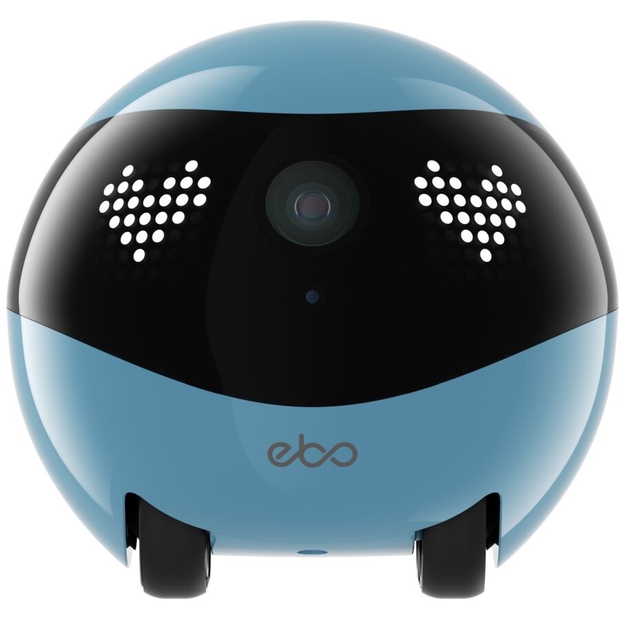 Oferte la Camera supraveghere EBO AIR 2 cu camera de supraveghere pentru interior, 2K, 2304 x 1296, 2450 mAh, Aplicatie dedicata, Albastru