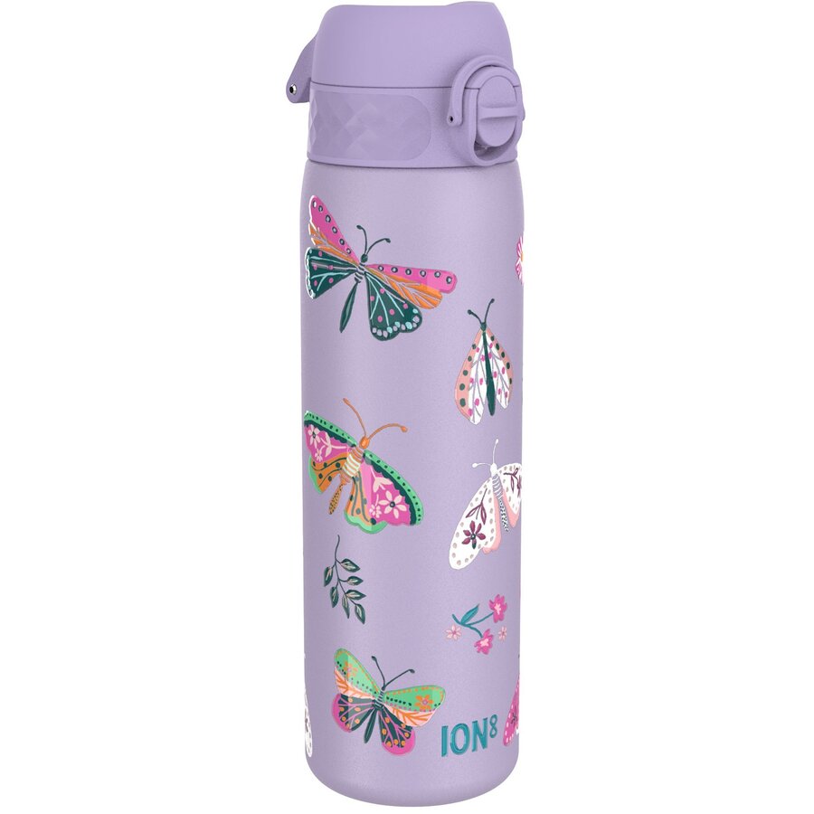 Oferte la Sticla de Apa Butterflies  Slim Inox 500ML Mov