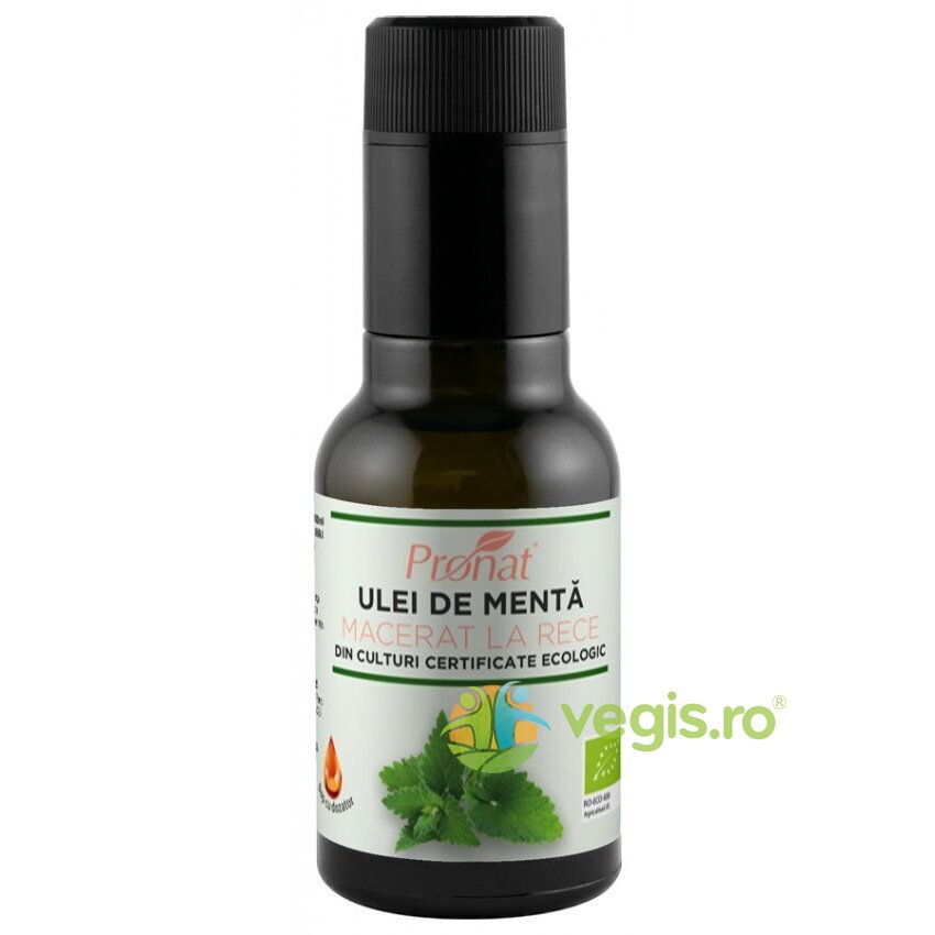 Oferte la Ulei de Menta Macerat la Rece Ecologic/Bio 100ml