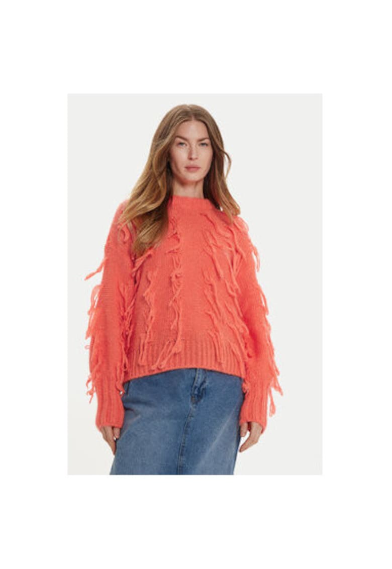 Oferte la Pulover dama -  304948862 - Acril/Mohair/Poliamida - One Size INTL - Portocaliu