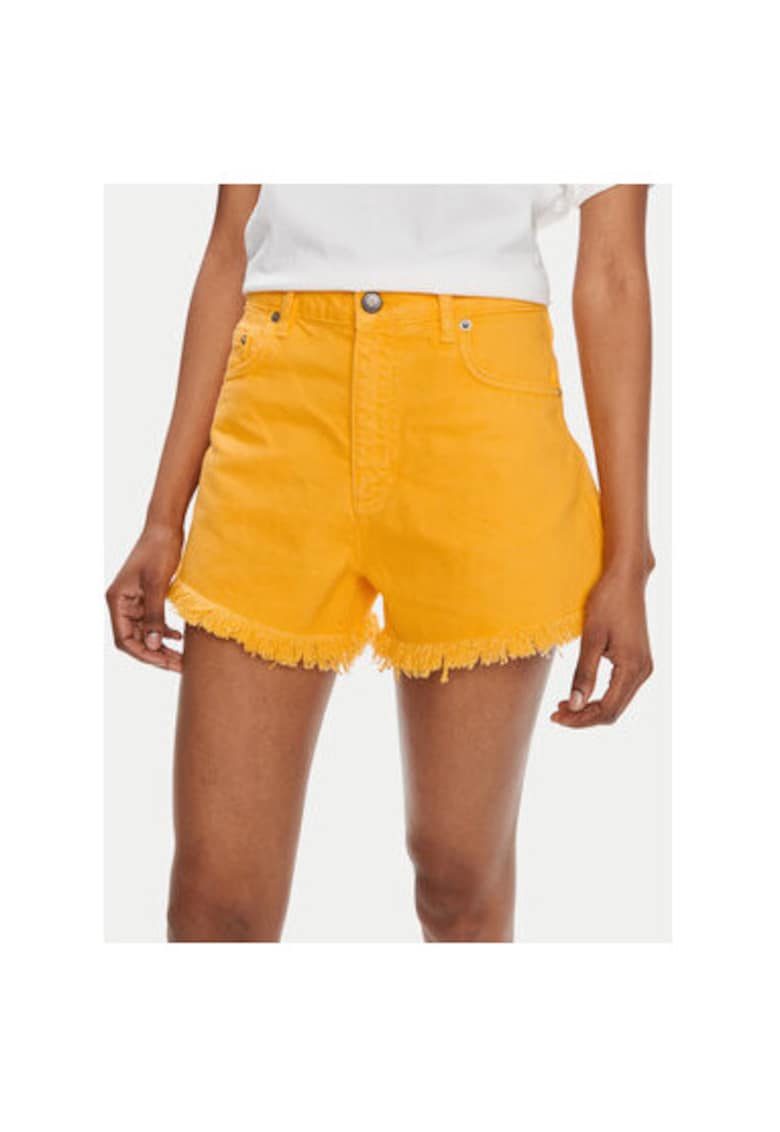 Blugi dama - 304210297 - Bumbac - Galben - Galben