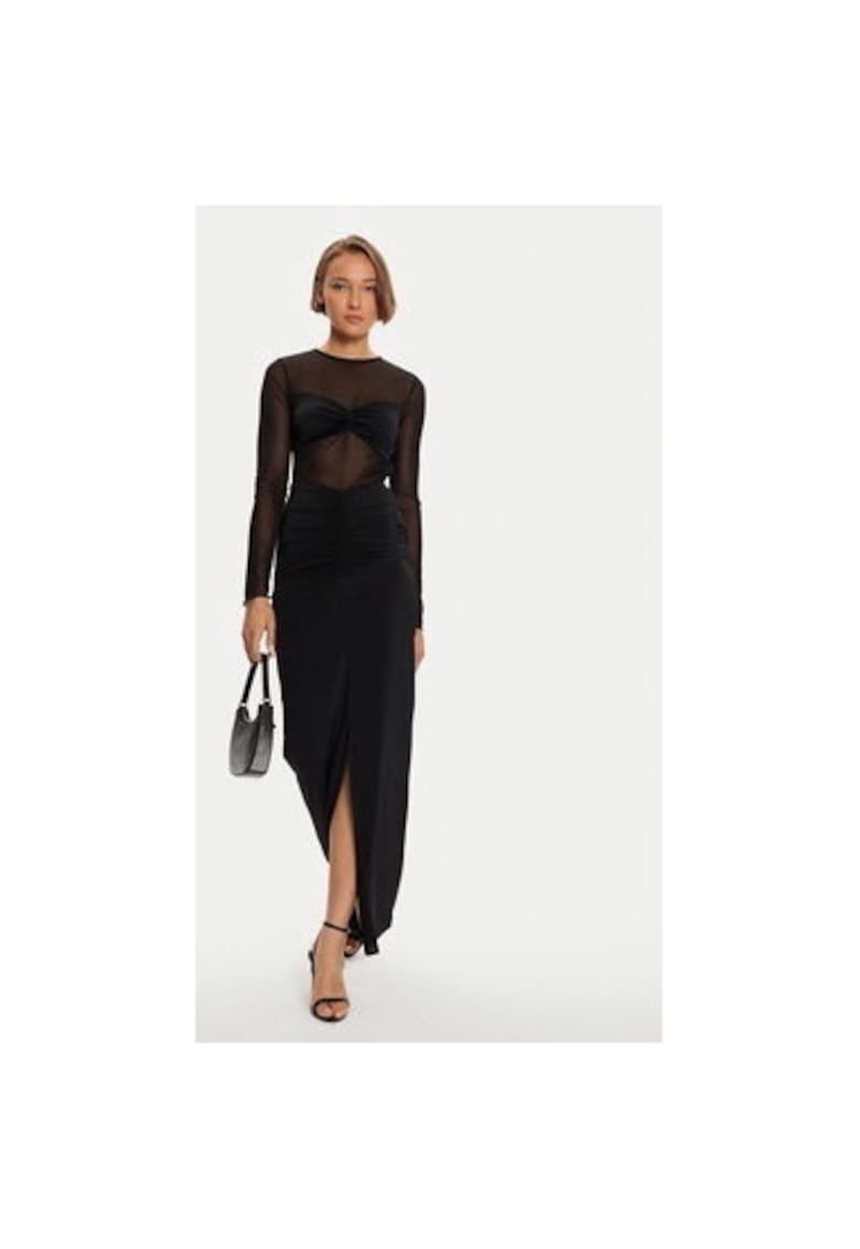 Rochie dama - 304361968 - Poliester - Negru - Negru
