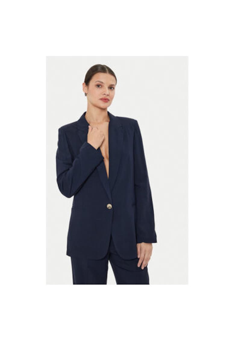 Oferte la Sacou dama -  304549496 - Viscoza/In - Albastru - Albastru