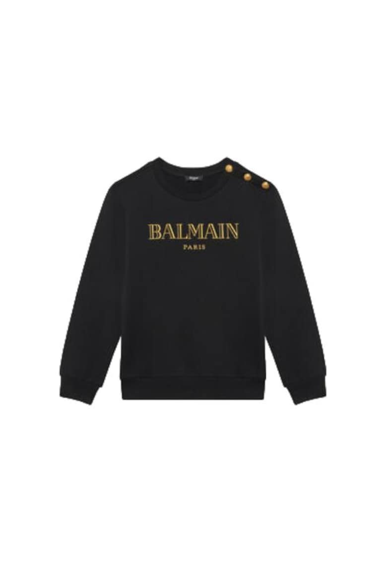 Oferte la Hanorac copii  negru - 100% bumbac -