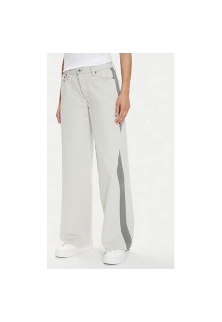 Blugi dama - 304184000 - Bumbac/Poliester - Bej - Bej