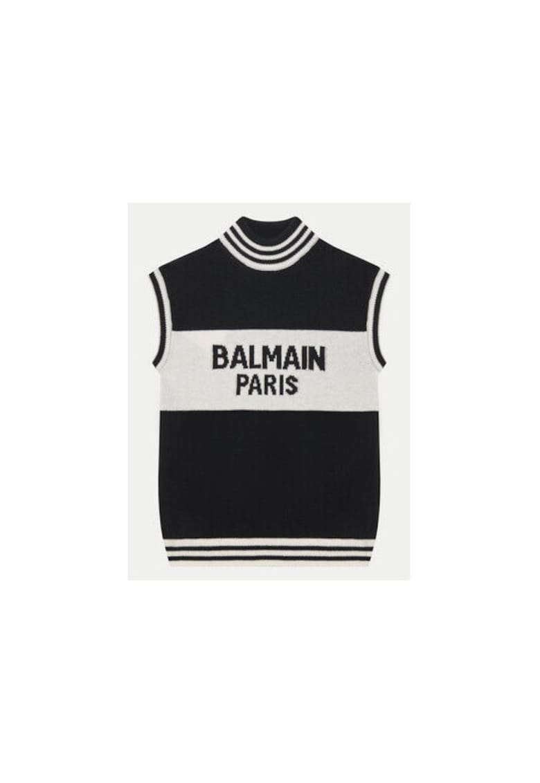 Pulover copii negru - 70% lana - 30% casmir -