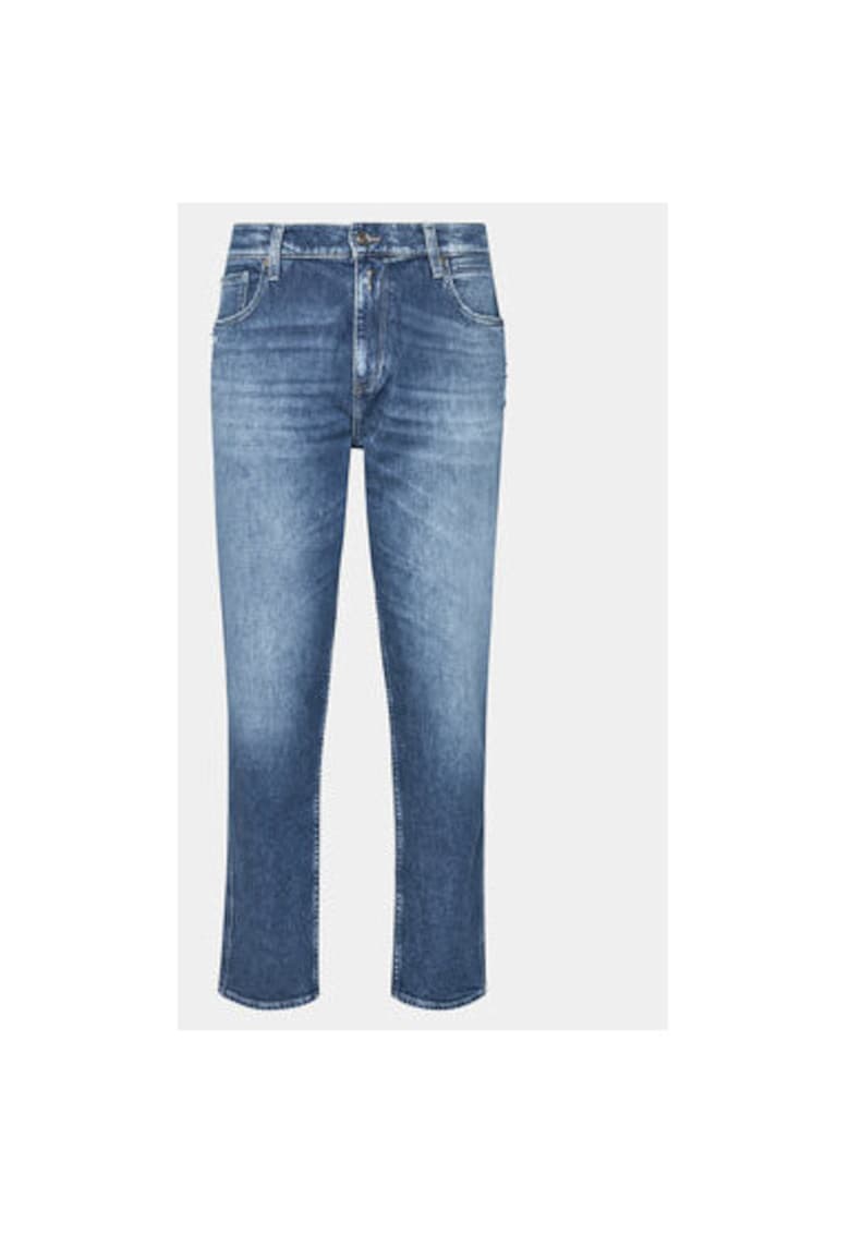 Oferte la Blugi barbati -  303873196 - Bumbac - Albastru - Albastru