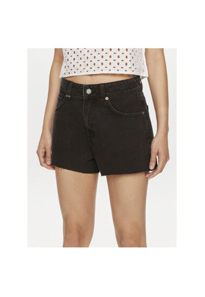 Blugi dama - 303802332 - Bumbac - Negru - Negru