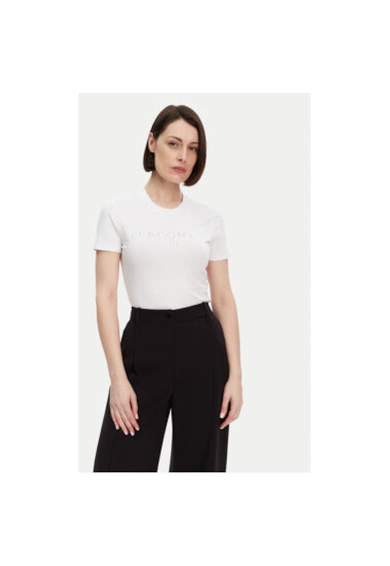 Oferte la Tricou dama -  305170927 - Modal/Bumbac/Elastan - Alb - Alb