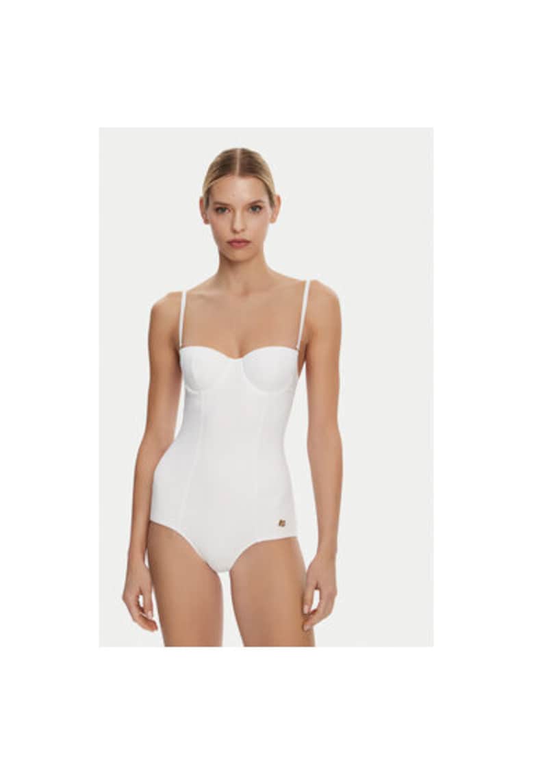 Oferte la Costum de baie Dama -  305315267 - Poliamida - Elastan - Alb - Alb