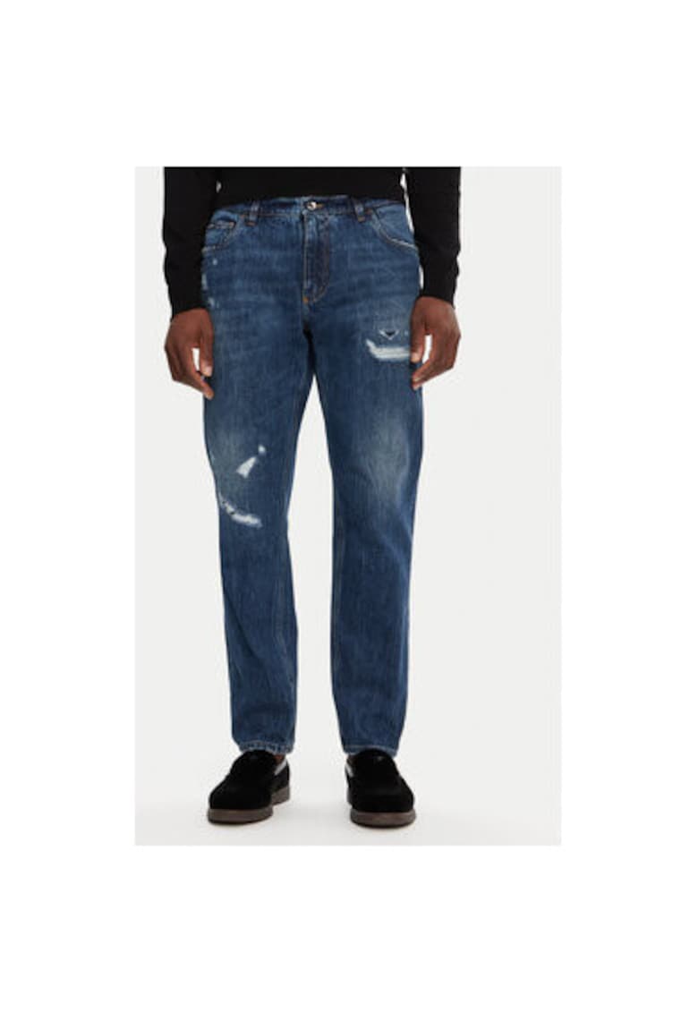 Oferte la Blugi Barbati -  305315113 - Bumbac - Albastru - Albastru
