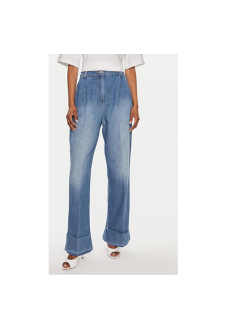 Oferte la Blugi dama -  304278570 - Bumbac/In - Albastru - Albastru