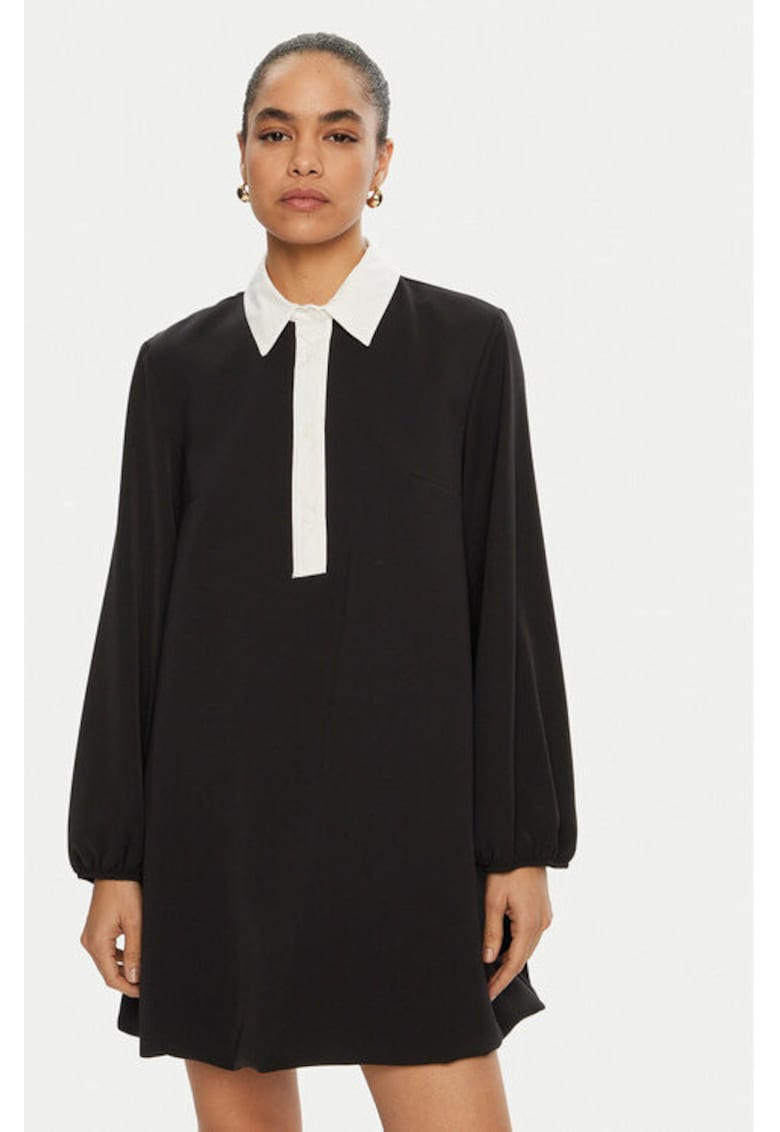 Rochie dama - 305014139 - Poliester - Negru - Negru