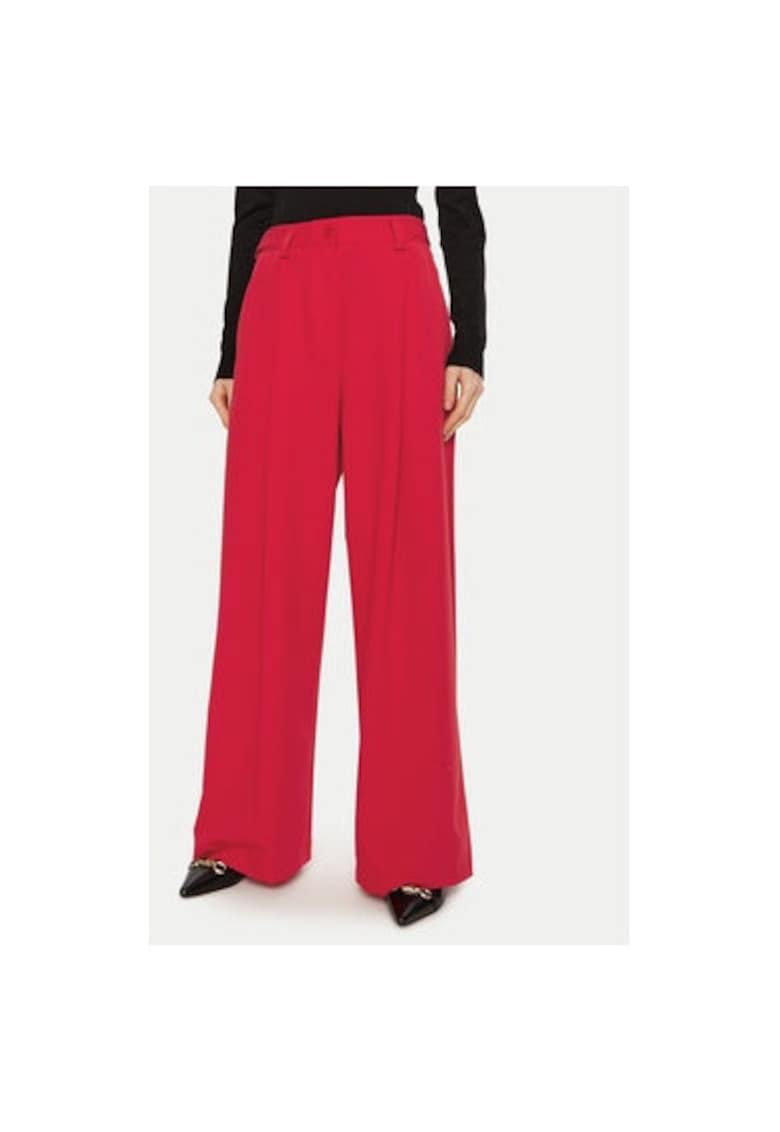 Pantaloni dama - 304876943 - Poliester/Viscoza - Negru - Negru