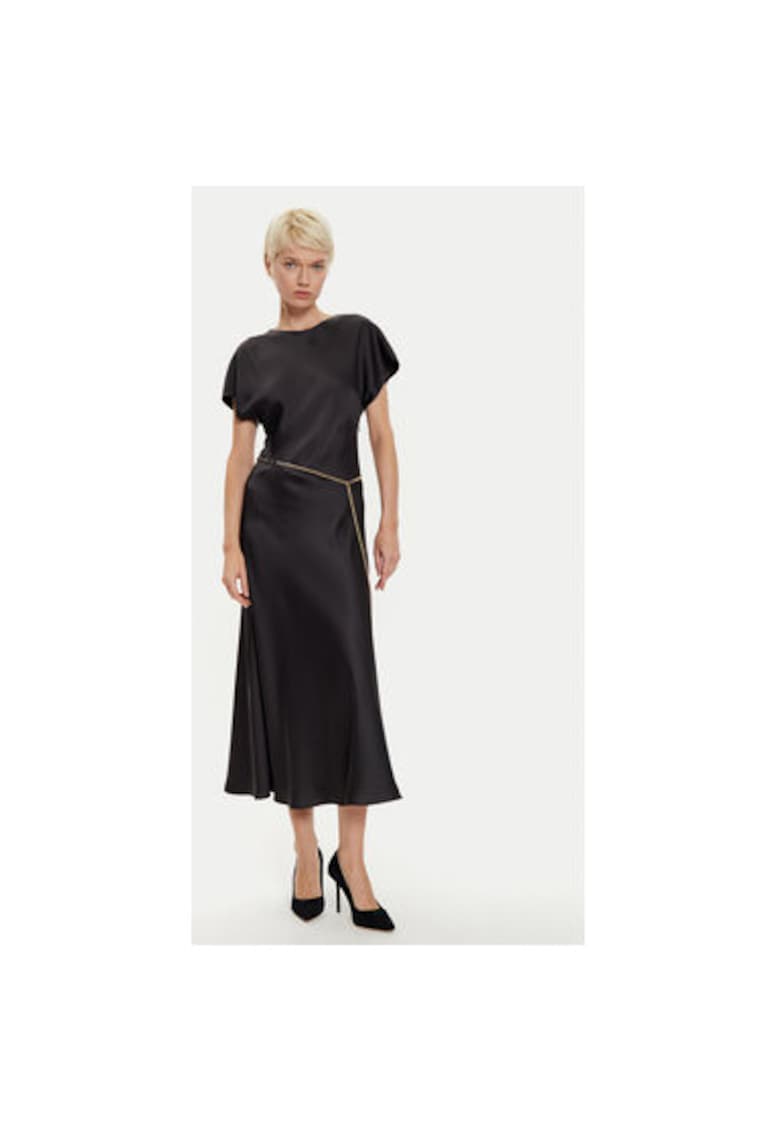 Rochie dama - 304831041 - Poliester - Negru - Negru