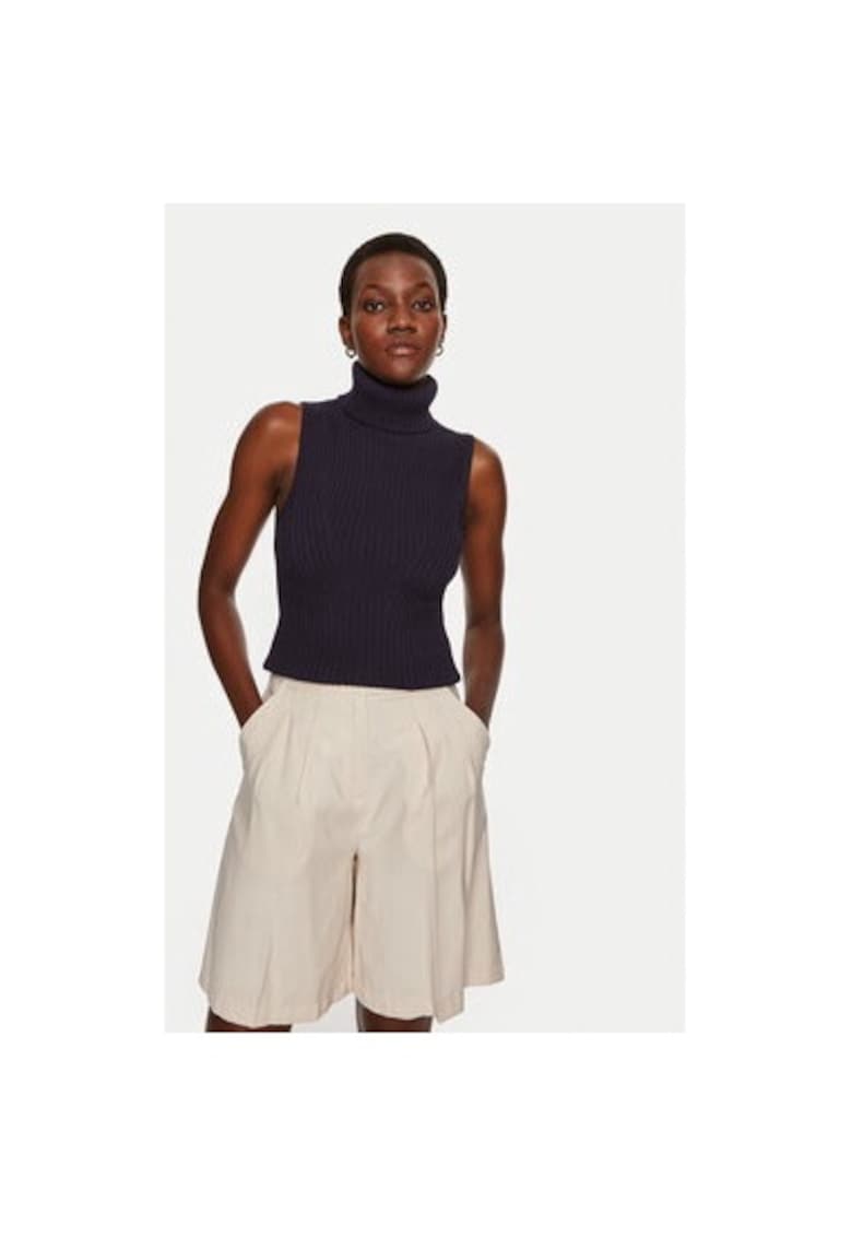 Bluza dama - 304549076 - Viscoza/Poliamida - Albastru - Albastru