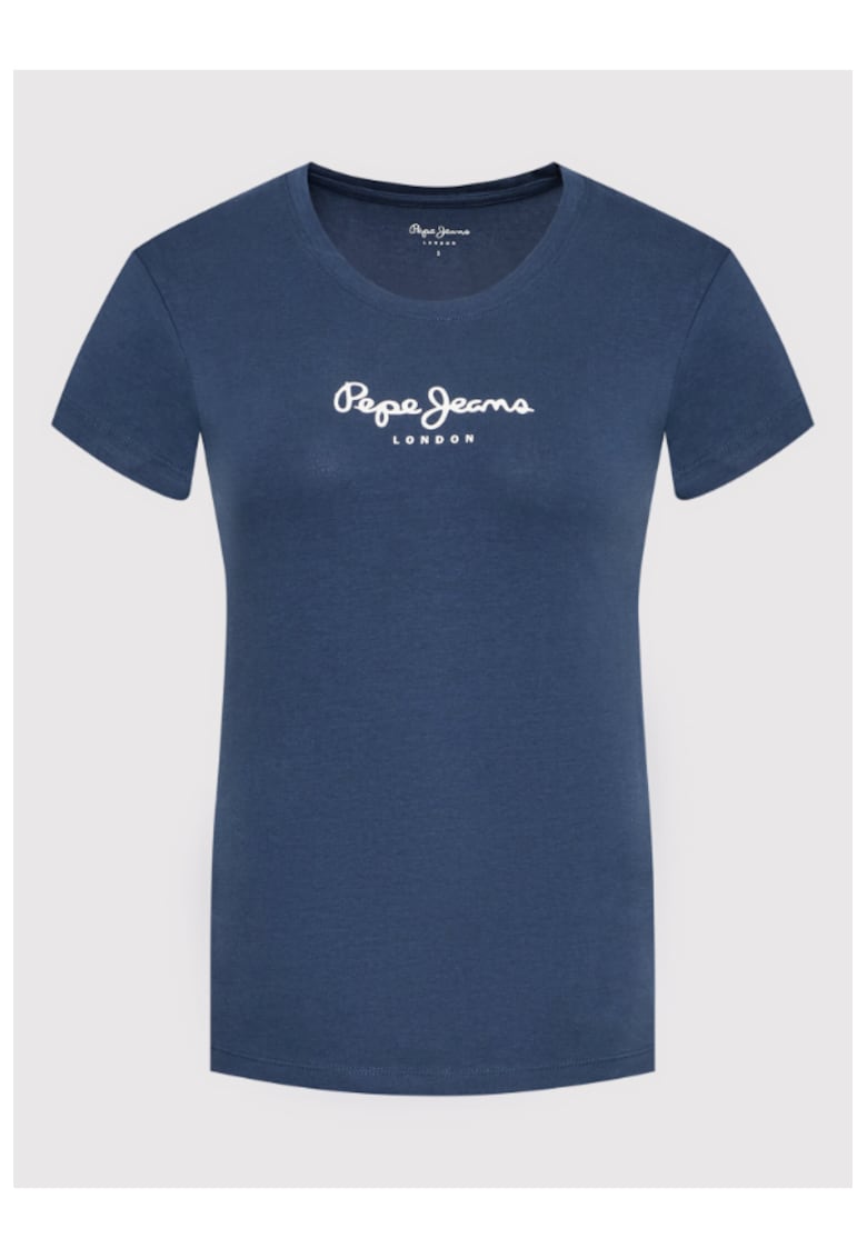 Oferte la Tricou dama -  300063880 - Bumbac - Bleumarin