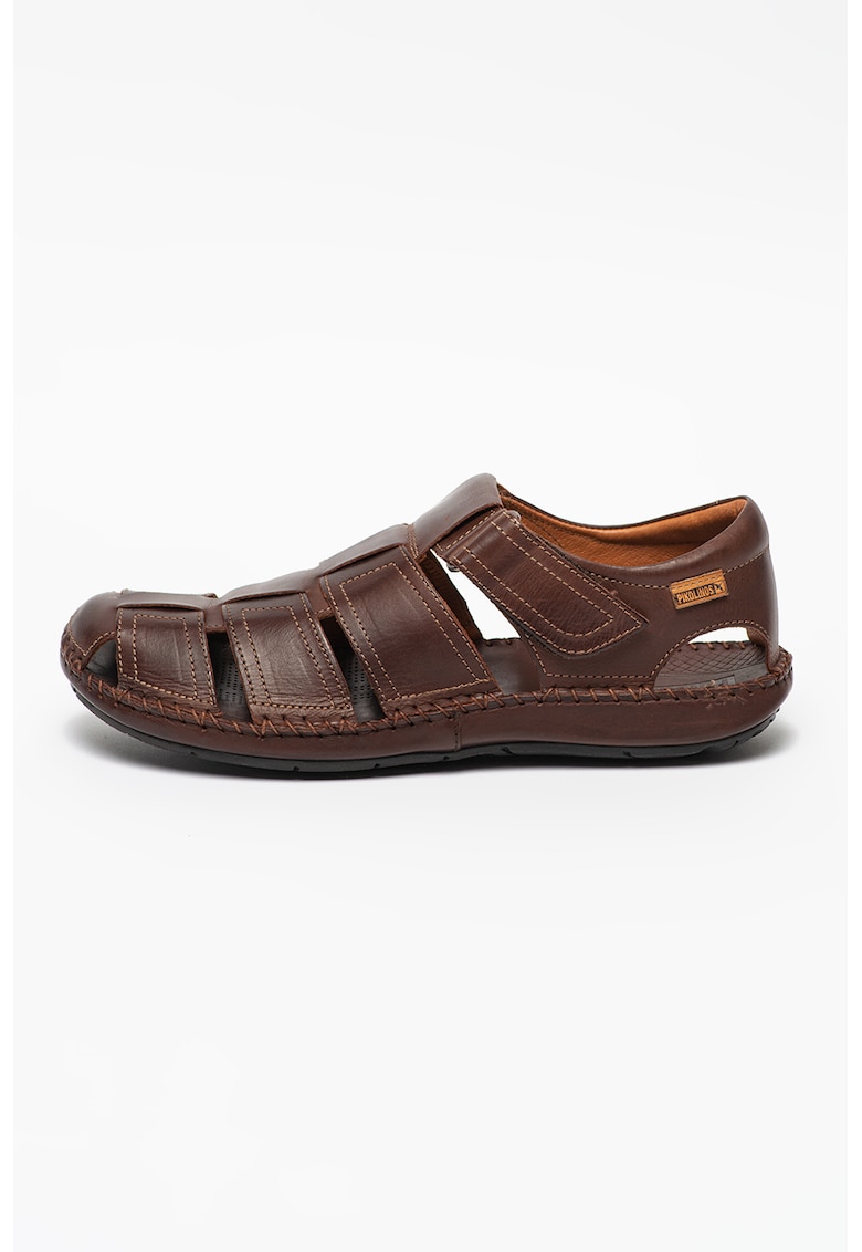 Oferte la Sandale de piele cu velcro Tarif