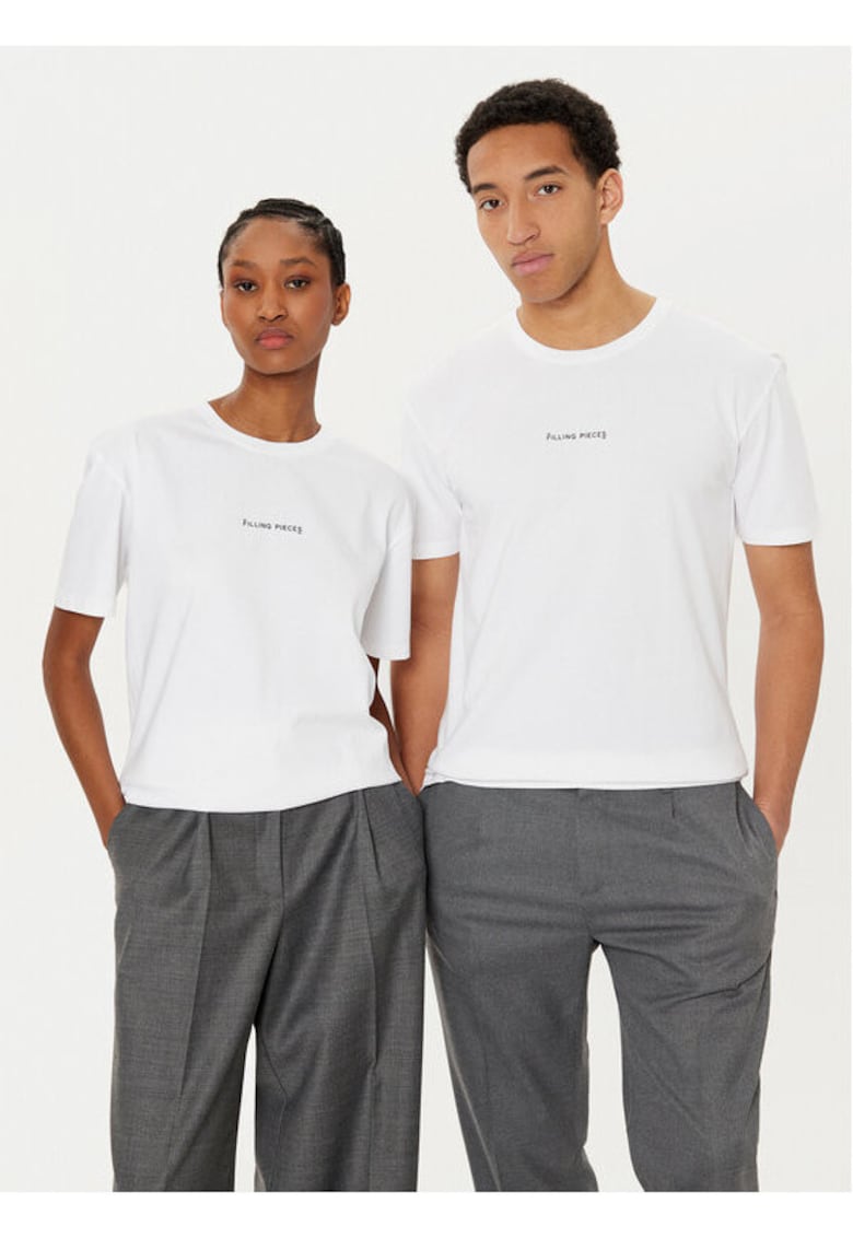 Oferte la Tricou unisex -  305038579 - Bumbac organic - Alb - Alb