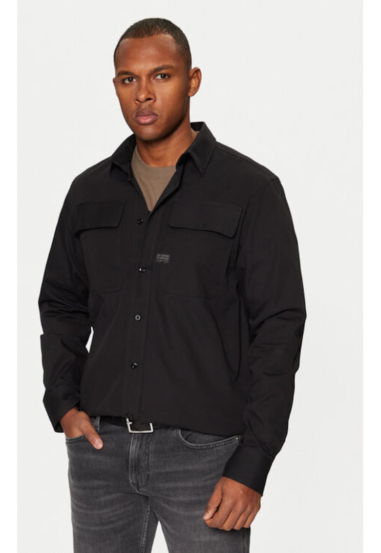 Camasa barbati - G Star Raw - 304710124 - Bumbac - Negru - Negru