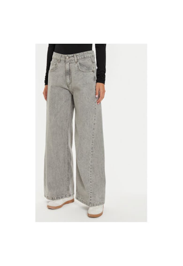 Oferte la Blugi dama -  304839436 - Bumbac/Poliester - Gri - Gri