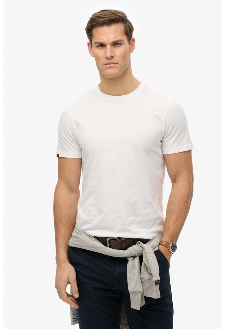 Oferte la Tricou din bumbac Classic Essential - Alb fildes