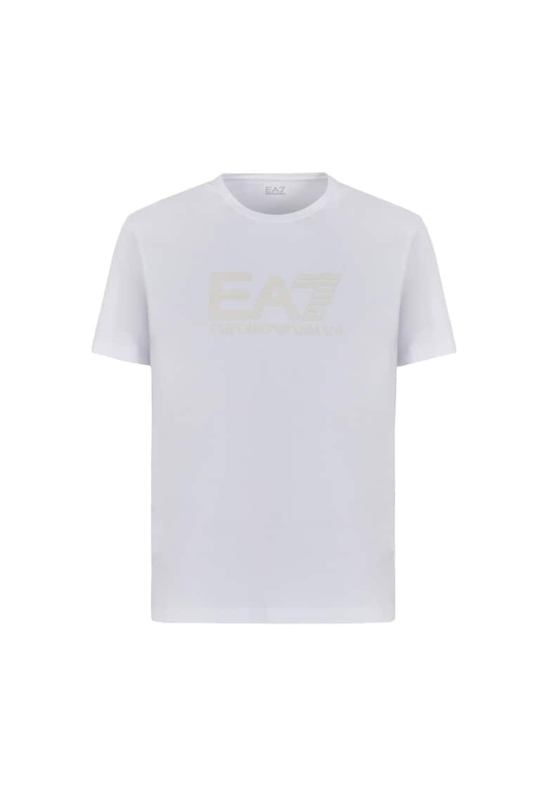 Oferte la Tricou  EA7 Visibility - PJVQZ-6DPT62-1100 35301 - Alb/Auriu