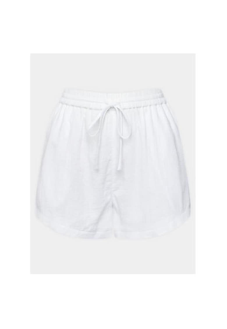 Oferte la Pantaloni scurti dama -  303652852 - Bumbac - Alb - Alb