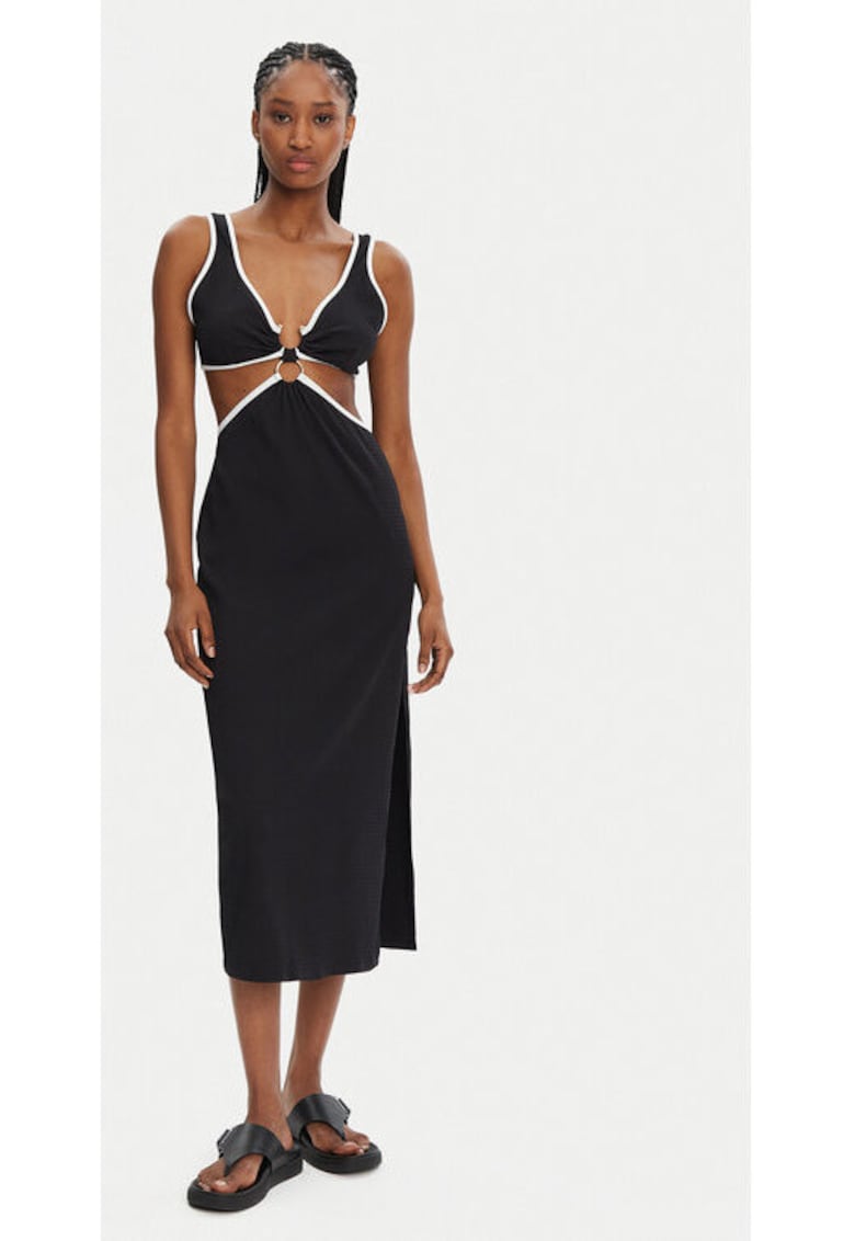 Oferte la Rochie dama -  304990632 - Nylon/Elastan - Negru - Negru