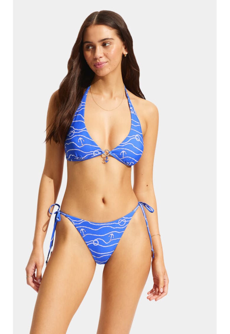 Bikini dama - 303784355 - Nylon/Elastan - Albastru - Albastru