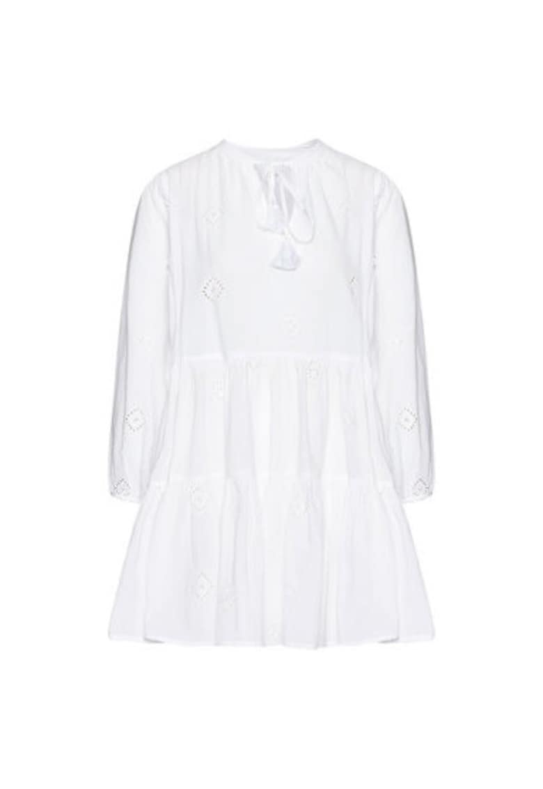 Oferte la Rochie dama -  208277617 - Bumbac - Alb - Alb