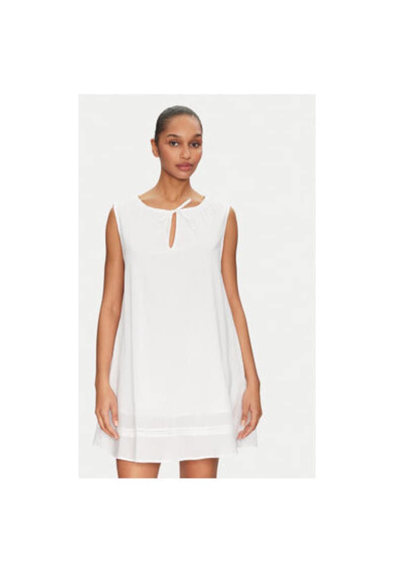 Oferte la Rochie Dama -  305002129 - Bumbac organic - Alb - Alb