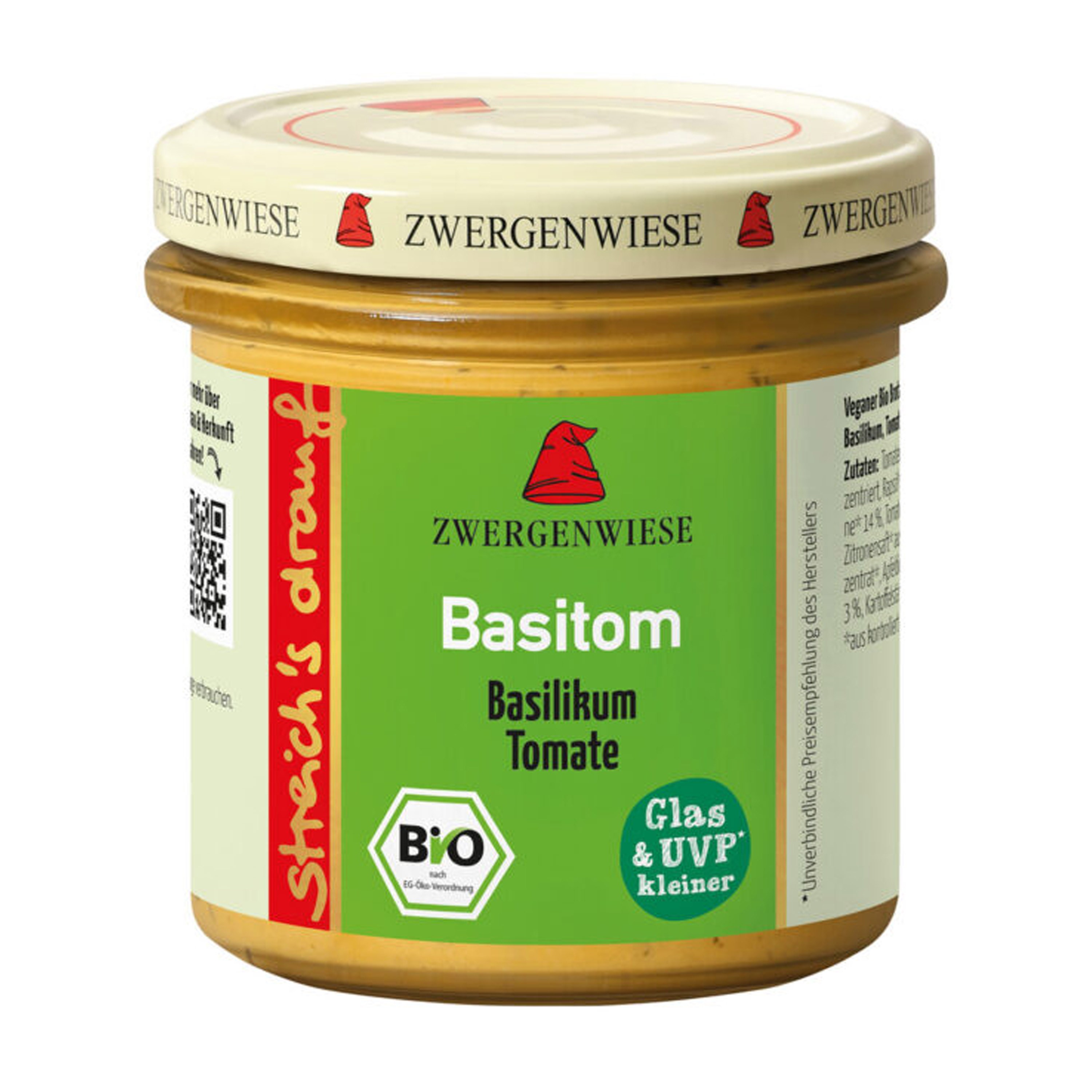 Oferte la Cremă tartinabilă bio vegetală Basitom, 135g Zwergenwiese