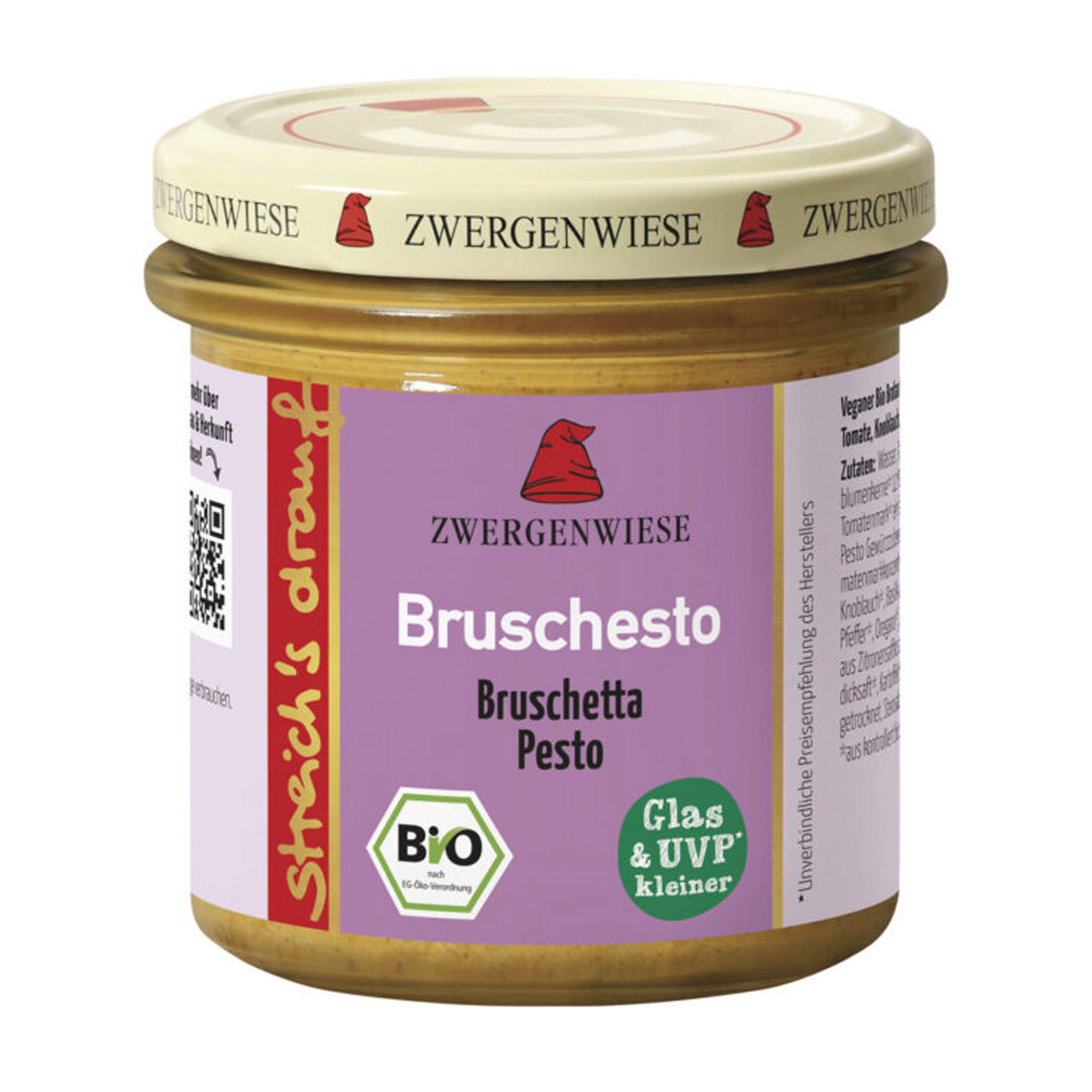 Oferte la Cremă tartinabilă bio vegetală Bruschesto, 135g Zwergenwiese