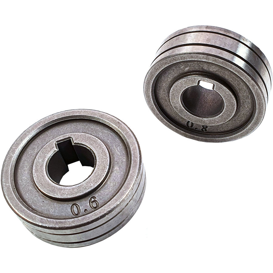 Oferte la MIG ROLL Rola de ghidaj V 0.6~0.8mm MIG-160E MIG-200GD LCD Wire Feeder