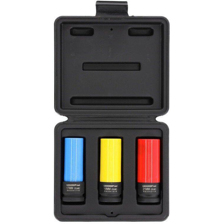 Oferte la Red power screwdriver socket set 1/2, 3-piece