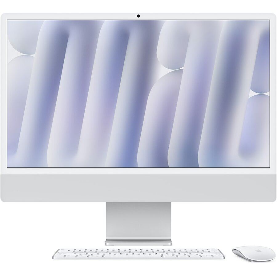 Oferte la Sistem All in One iMac 24 inch IPS M4 10-Core 16GB 256GB SSD macOS Silver