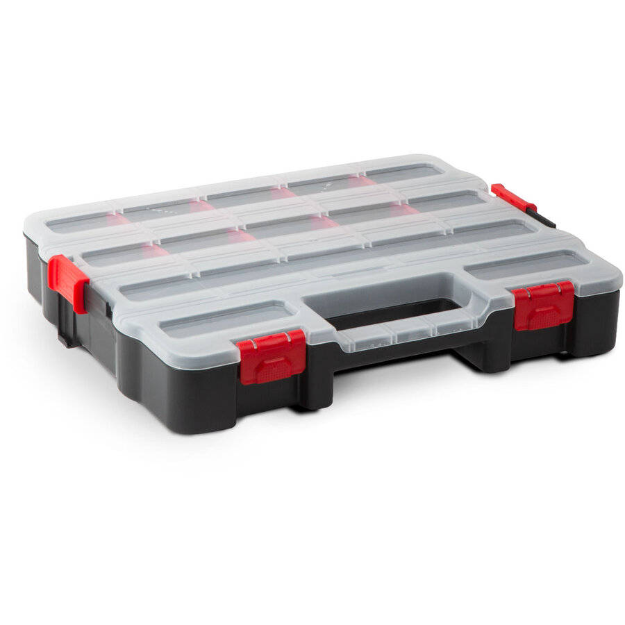 Oferte la Cutie Organizatoare 10245C 373 x 470 x 80MM Negru/Alb/Rosu