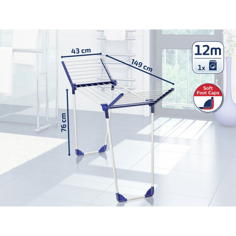 Oferte la Uscator de Rufe PEGASUS 120 Compact 81720 Alb/Albastru