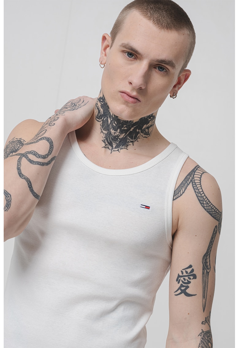 Oferte la Set de top-uri extra slim fit - 2 piese