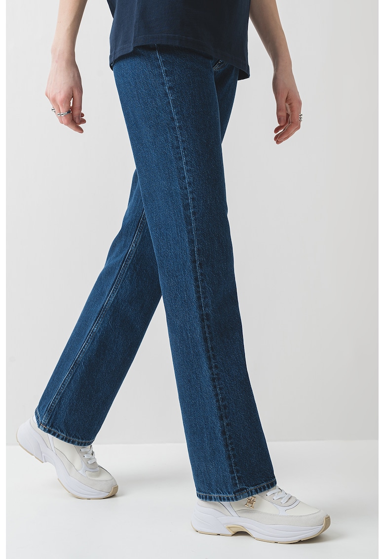 Oferte la Blugi cu croiala bootcut si talie medie