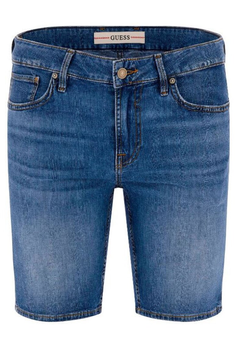 Pantaloni scurti barbati - Bumbac - Albastru1