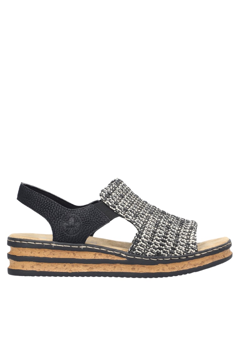 Oferte la Sandale casual - dama -  ANTISTRES - 62971-00 negru - textil - Negru